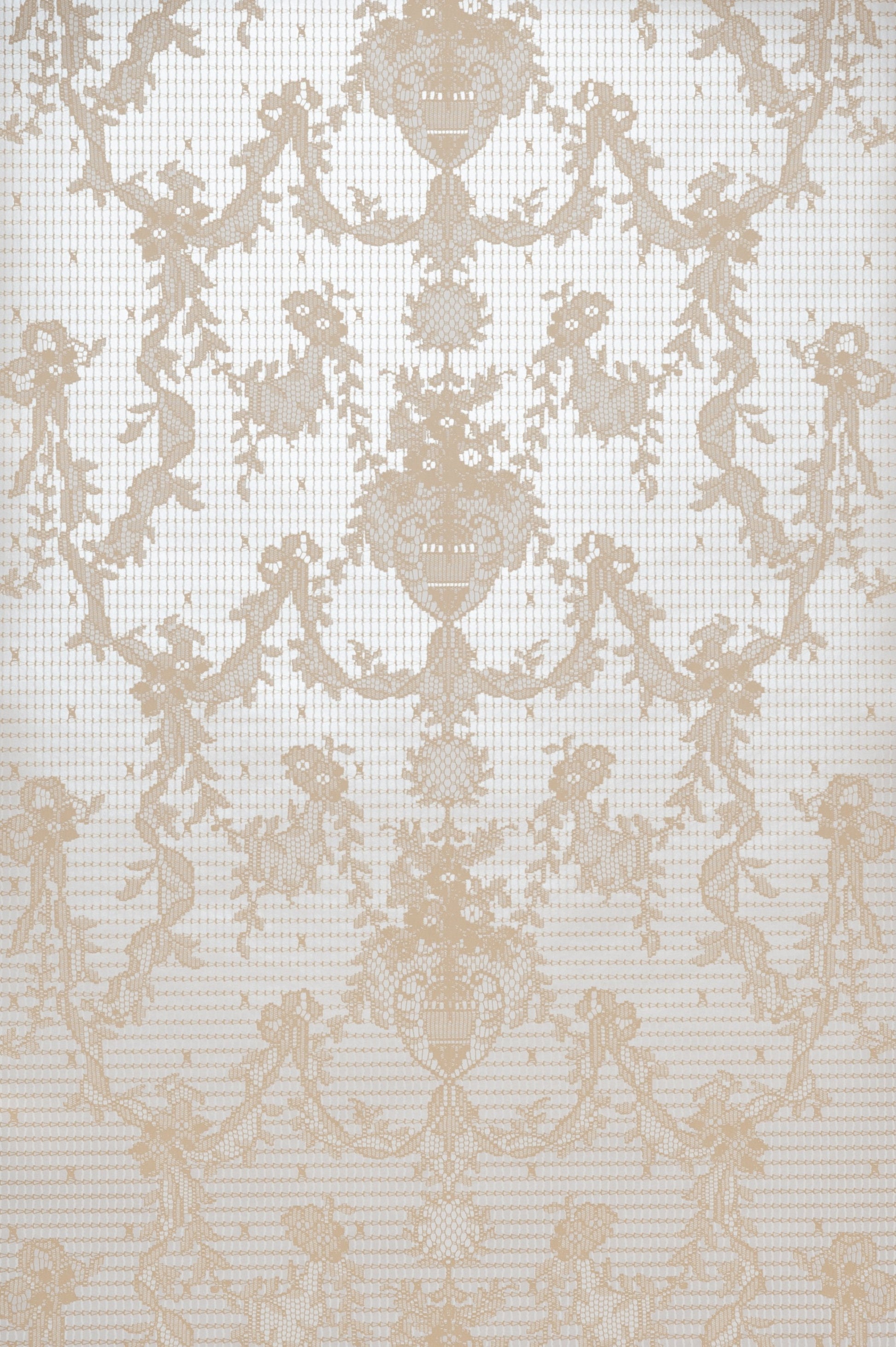 Prince of Scots Ribbon Damask Paper Lace Paper Wallpaper-Wallpaper-PrinceWA67-04-Prince of Scots-Prince of Scots