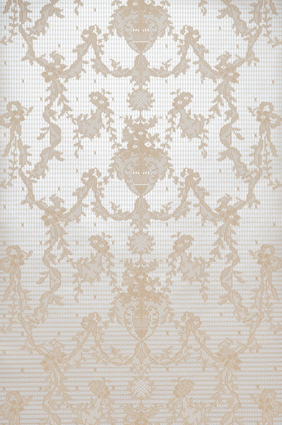 Prince of Scots Ribbon Damask Paper Lace Paper Wallpaper-Wallpaper-PrinceWA67-04-Prince of Scots-Prince of Scots