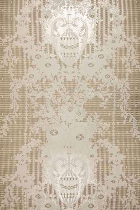 Prince of Scots Rose Damask Paper Lace Paper Wallpaper-Wallpaper-PrinceWA71-05-Prince of Scots-Prince of Scots