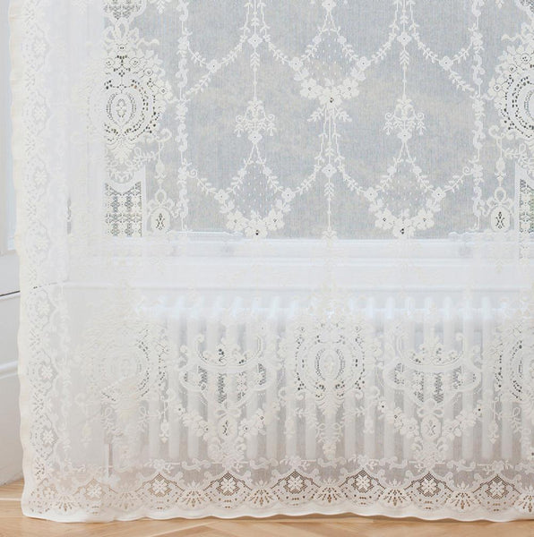 Scottish Lace Panels: The Ailsa-Home Gifts-Prince of Scots-59" x 63"-Prince of Scots