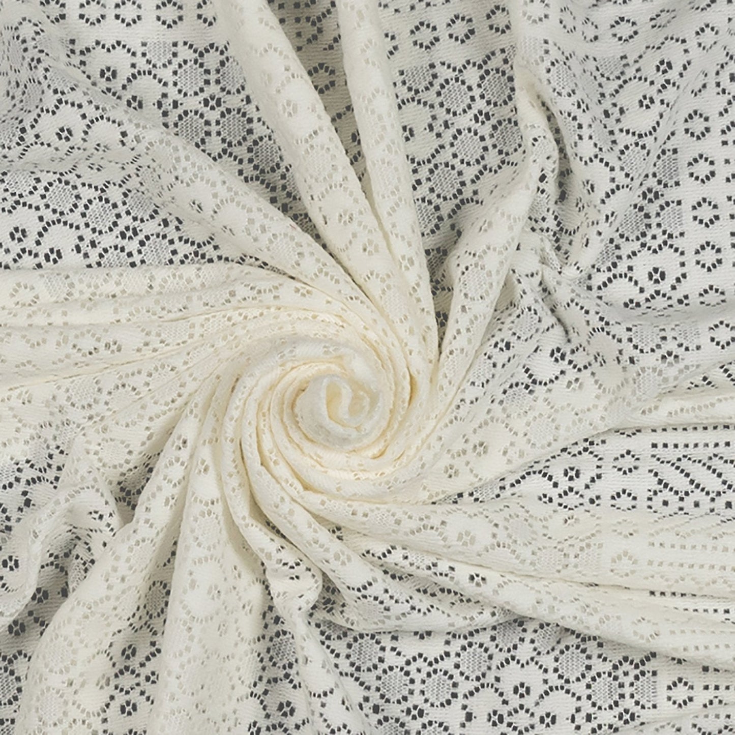 Southampton Home Lace Weave Baby Shawl ~ Ivory ~-Gifts-00810032751197-{sku]-Prince of Scots