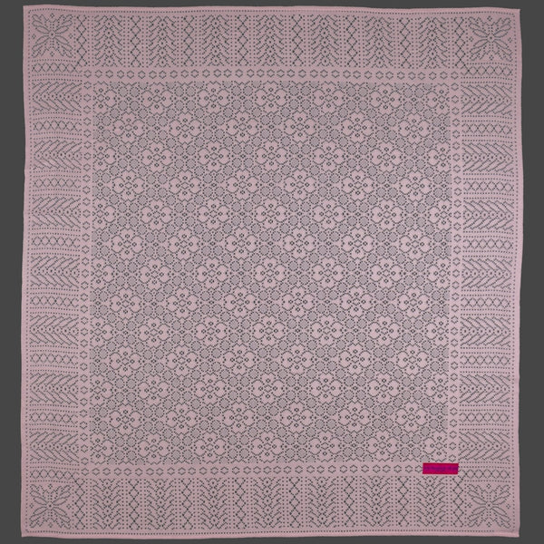 Southampton Home Lace Weave Baby Shawl ~ Pink ~-Gifts-00810032751180-{sku]-Prince of Scots