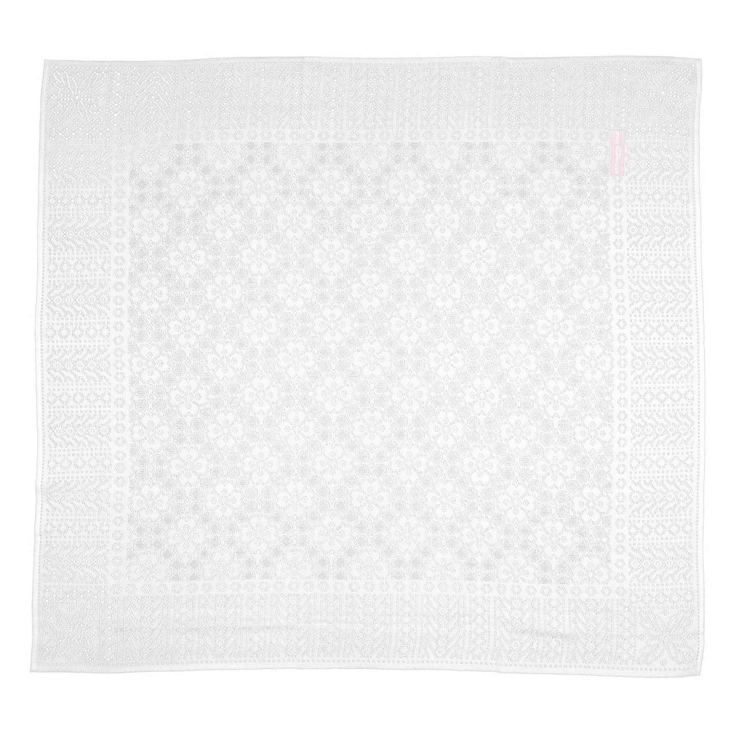 Southampton Home Lace Weave Baby Shawl ~ White ~-Gifts-00810032751173-{sku]-Prince of Scots