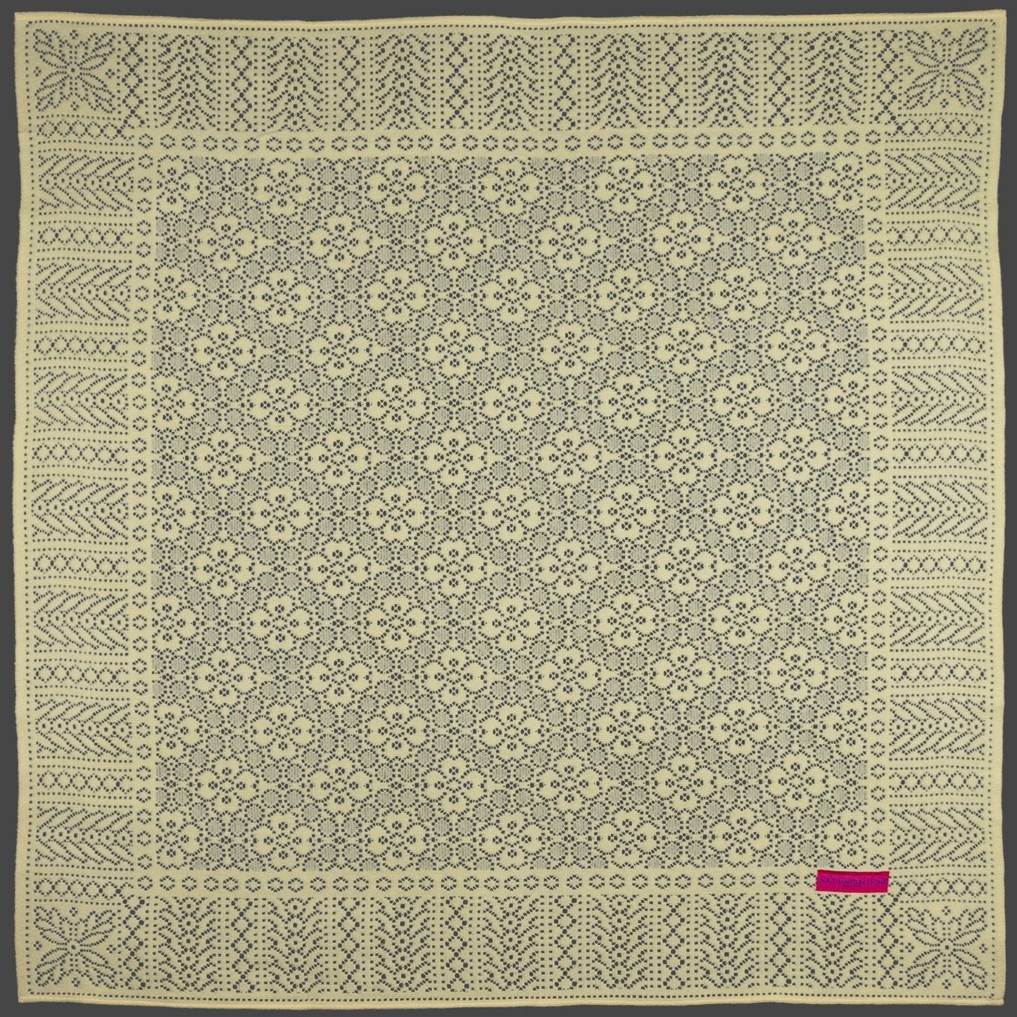 Southampton Home Lace Weave Baby Shawl ~ Yellow ~-Gifts-00810032751203-{sku]-Prince of Scots
