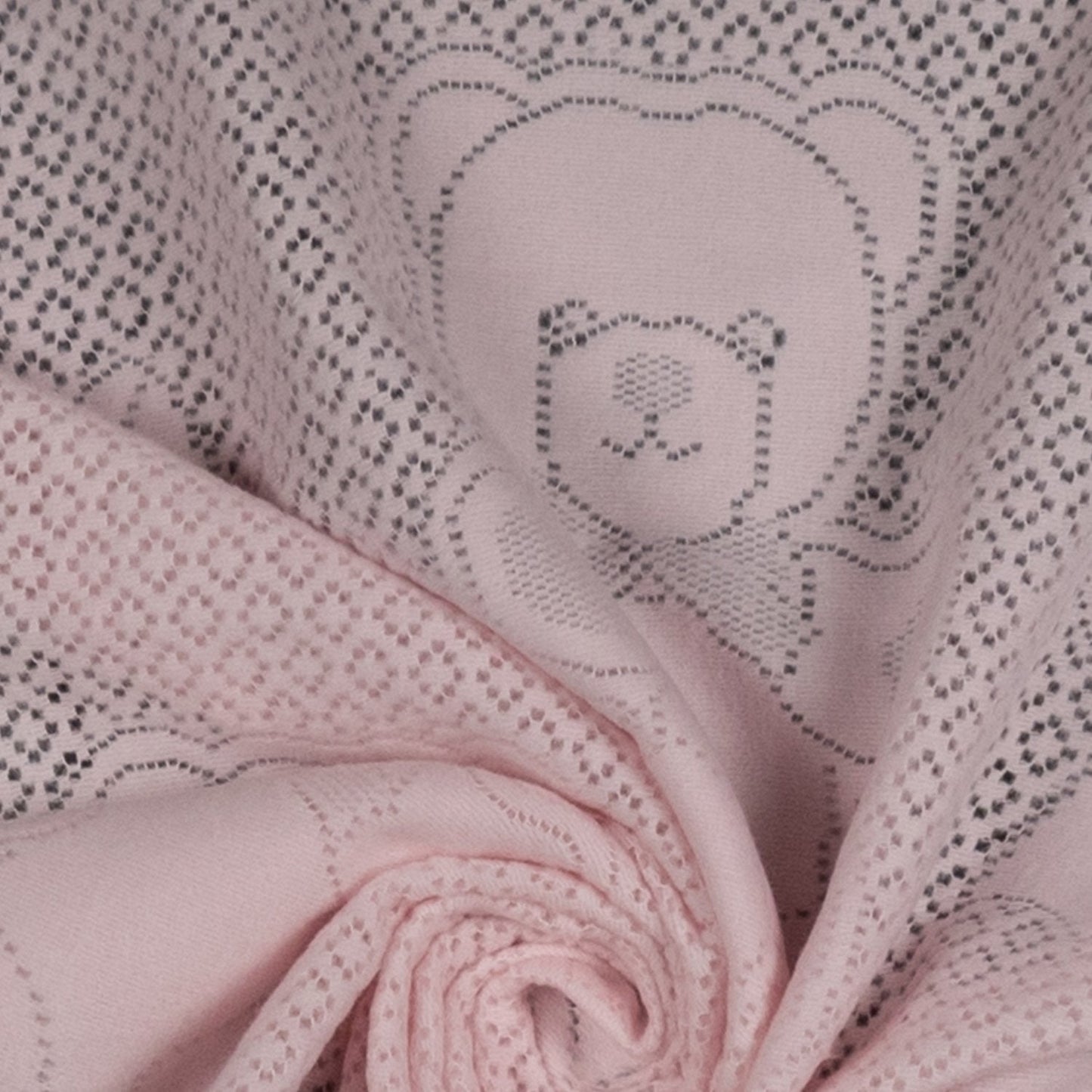 Southampton Home Lace Weave Bears & Bows Baby Blanket ~ Pink ~-Gifts-00810032751401-{sku]-Prince of Scots