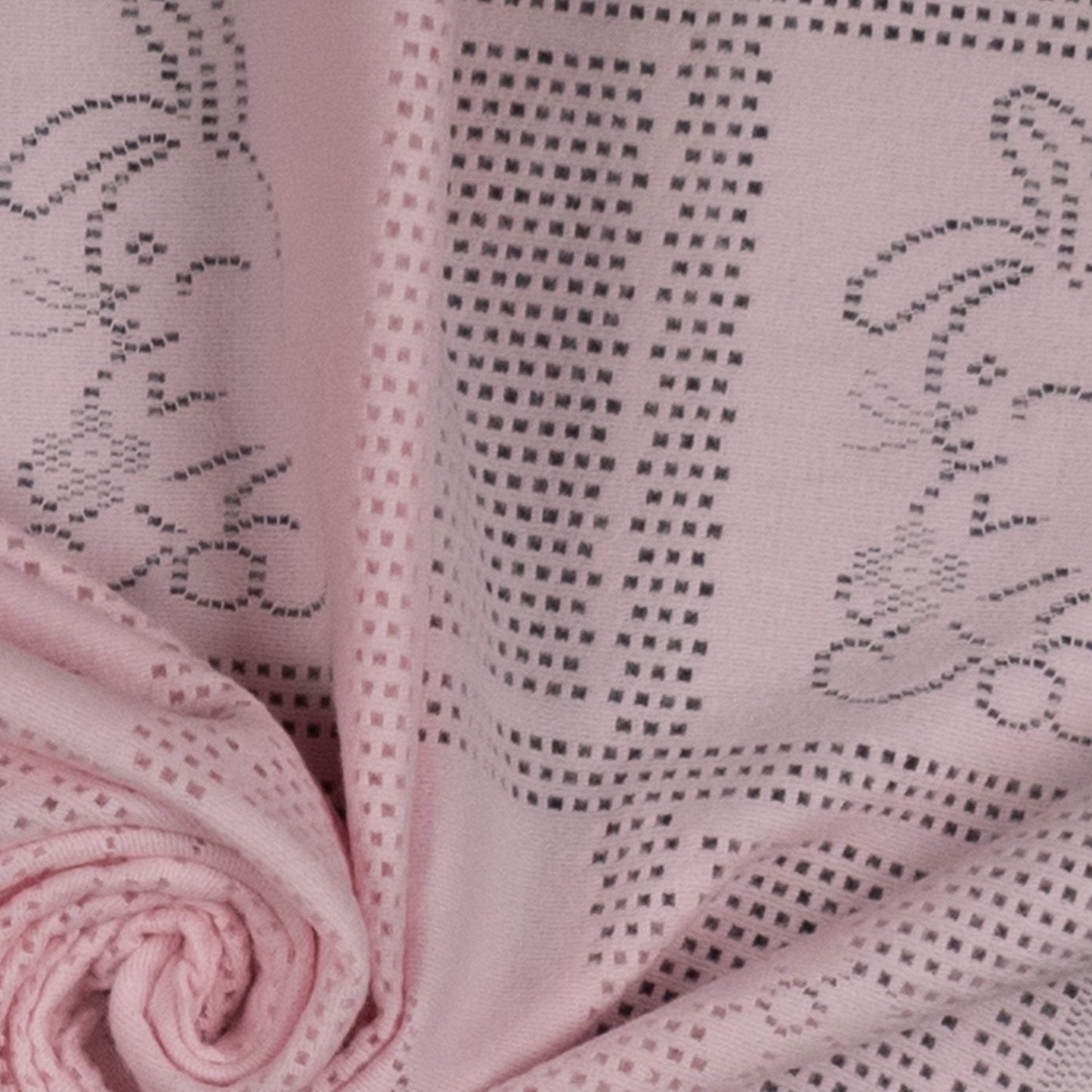 Southampton Home Lace Weave Bunny Baby Blanket ~ Pink ~-Gifts-00810032751296-{sku]-Prince of Scots