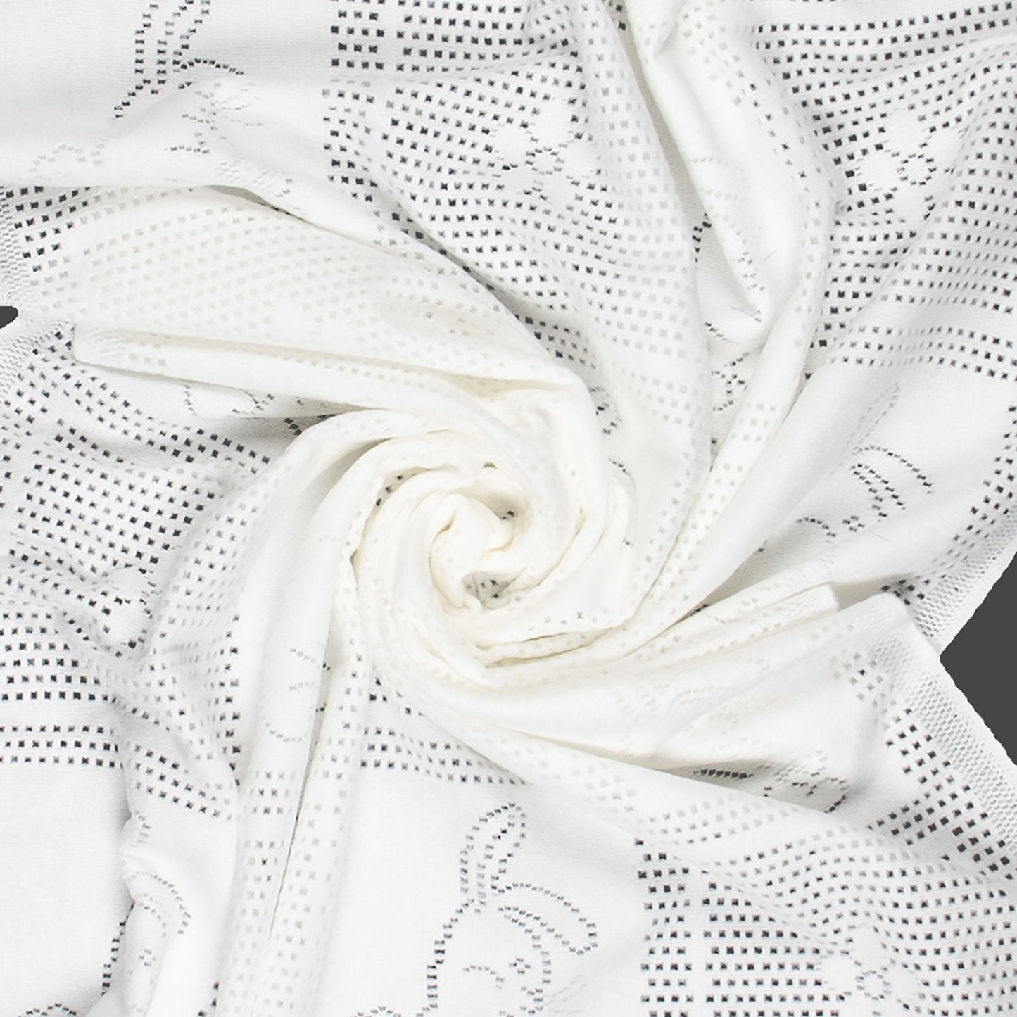 Southampton Home Lace Weave Bunny Baby Blanket ~ White ~-Gifts-00810032751319-{sku]-Prince of Scots