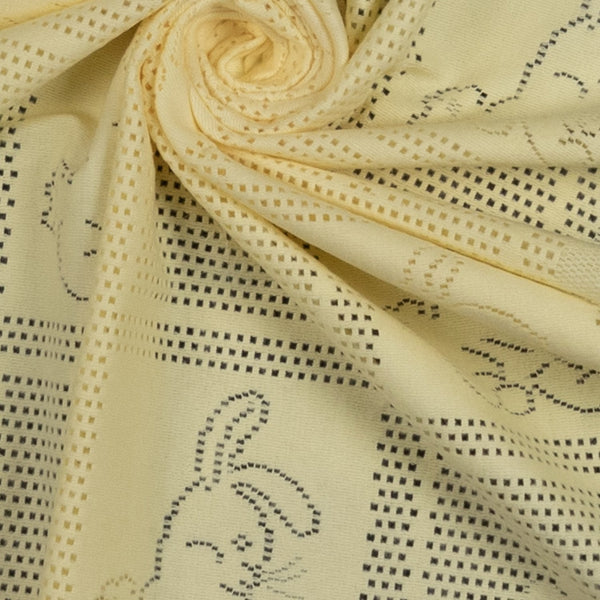 Southampton Home Lace Weave Bunny Baby Blanket ~ Yellow ~-Gifts-00810032751302-{sku]-Prince of Scots