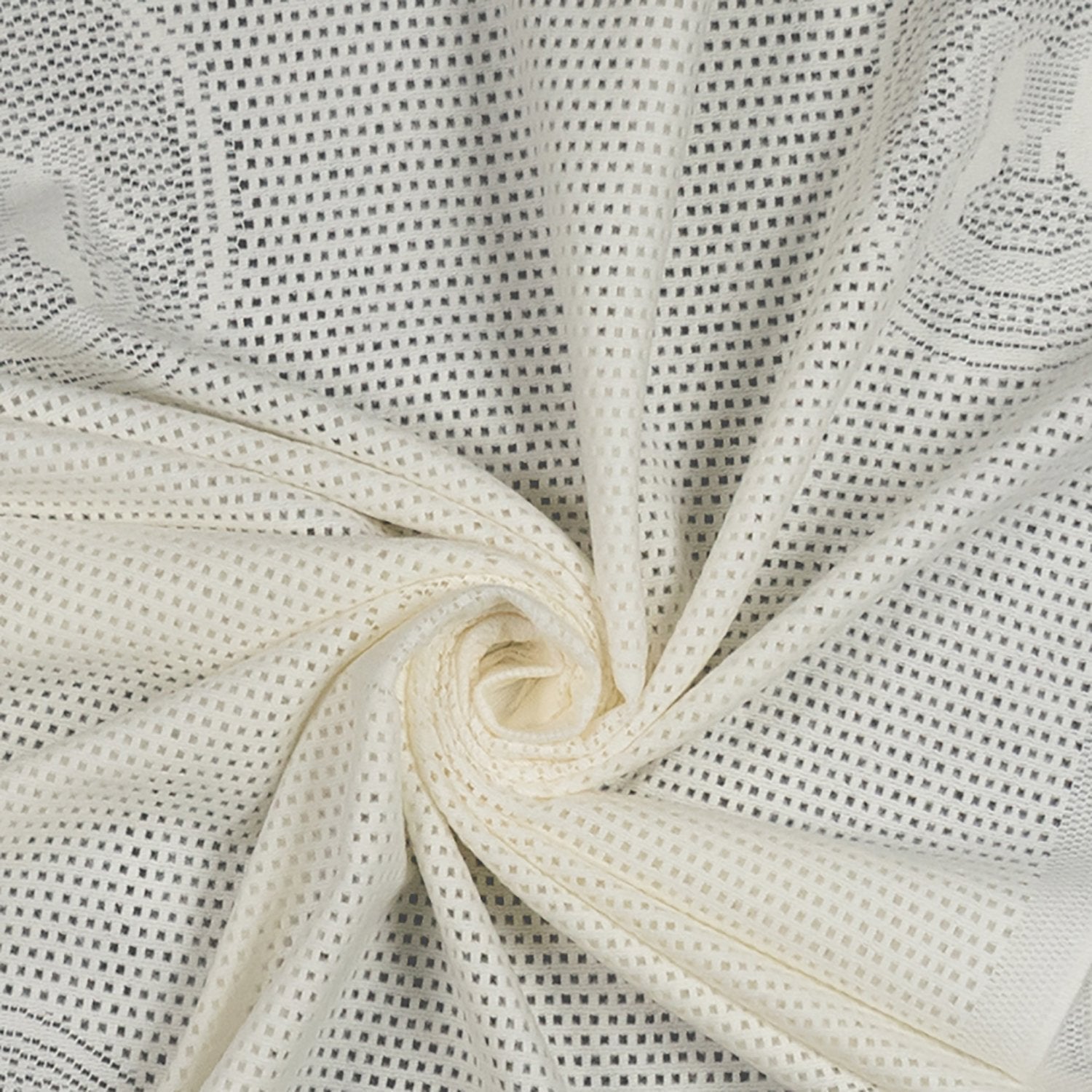 Southampton Home Lace Weave Rocking Horse Baby Blanket ~ Ivory ~-Gifts-00810032751241-{sku]-Prince of Scots