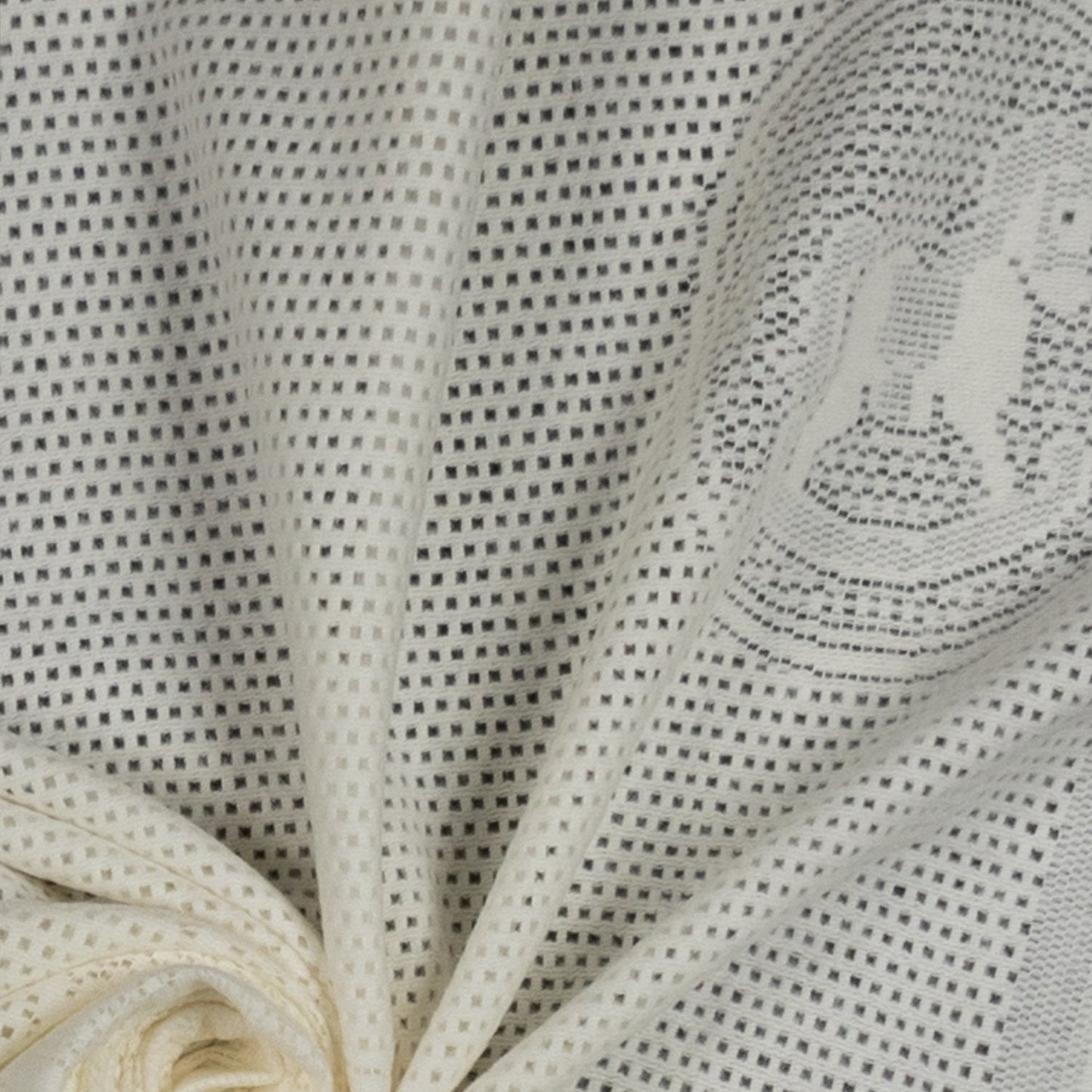 Southampton Home Lace Weave Rocking Horse Baby Blanket ~ Ivory ~-Gifts-00810032751241-{sku]-Prince of Scots