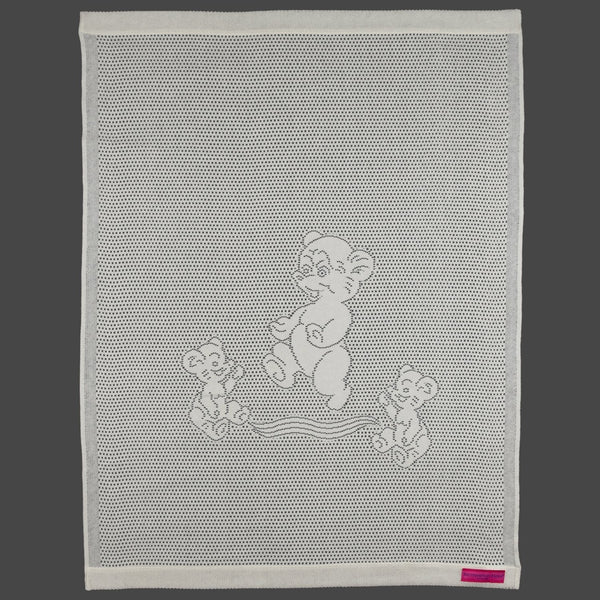 Southampton Home Lace Weave Teddy Bear Baby Blanket ~ Ivory ~-Gifts-00810032751364-{sku]-Prince of Scots