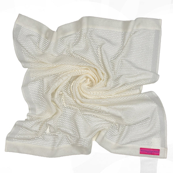 Southampton Home Lace Weave Teddy Bear Baby Blanket ~ Ivory ~-Gifts-00810032751364-{sku]-Prince of Scots