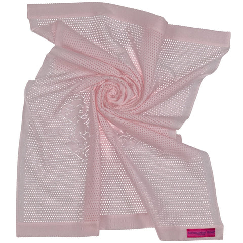 Southampton Home Lace Weave Teddy Bear Baby Blanket ~ Pink ~-Gifts-00810032751357-{sku]-Prince of Scots