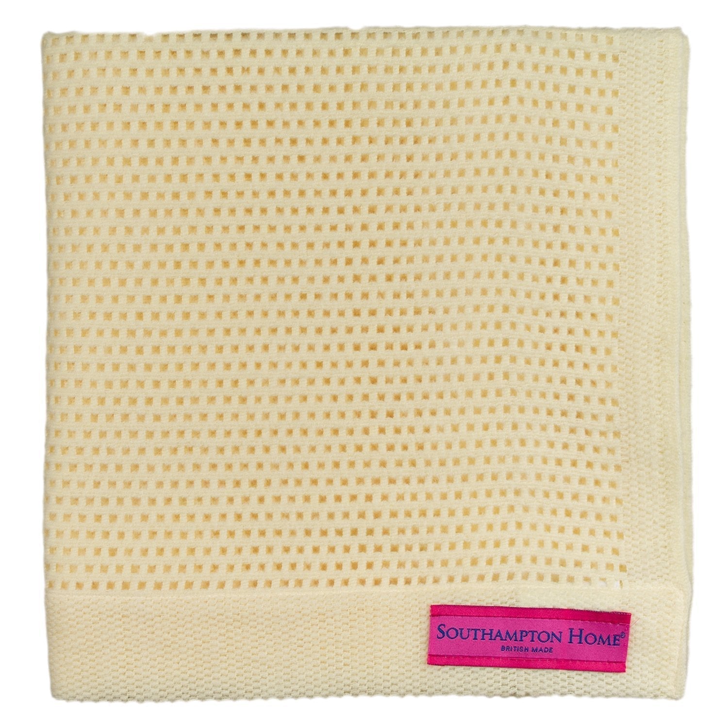 Southampton Home Lace Weave Teddy Bear Baby Blanket ~ Yellow ~-Gifts-00810032751340-{sku]-Prince of Scots