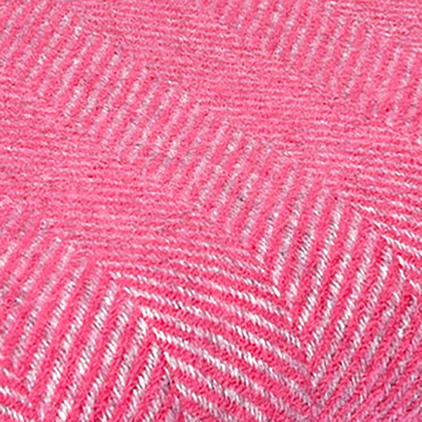 Southampton Home Washable Wool Herringbone Throw ~ Magenta Pink ~-[bar code]-WashableMagentaPink-Prince of Scots