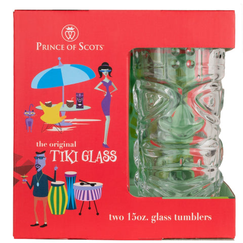 The Original Premium 15oz Tiki Glass ~ Set of 2 ~-Tumblers-Prince of Scots-810032752613-TikiGlass-15ounce-Prince of Scots