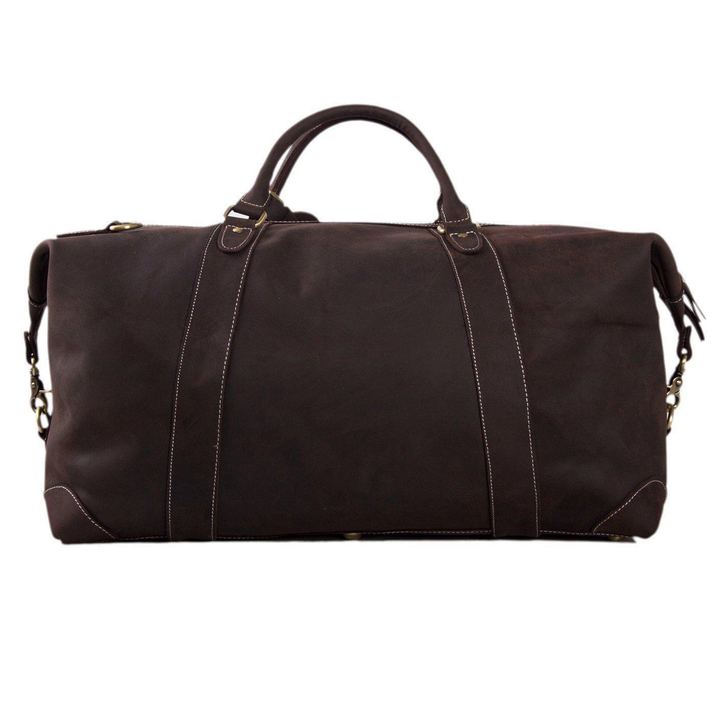 WANDERLUST Weekender ~ Dark Brown-Luggage-Prince of Scots-Prince of Scots